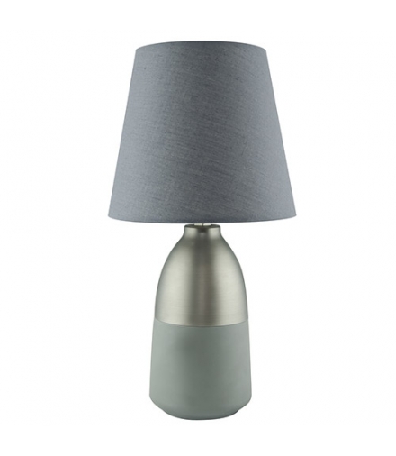 Lampka stołowa ANETA E14 GREY IDEUS 03572