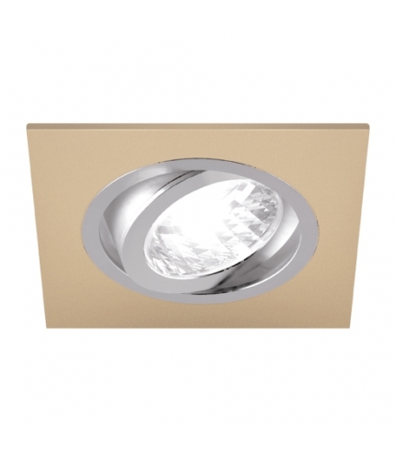 Sufitowa oprawa punktowa ALUM D BEIGE/CHROME IDEUS 03625