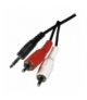 Przewód AV wtyk JACK 3,5mm - 2x wtyk CINCH, 3m EMOS SD5303