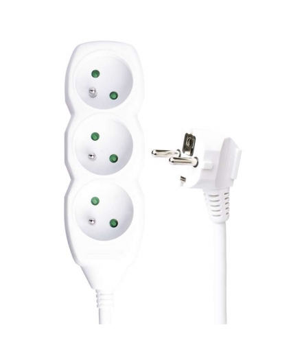 Przedłużacz 3 gniazda 10m 3x1,5mm EMOS P0310R