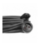 Przedłużacz ogrodowy 20 m / 1 gniazdo / czarny / guma-neopren / 230 V / 1,5 mm2 EMOS P01720