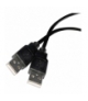 Przewód USB 2.0 wtyk A - wtyk A, 2m EMOS SD7002