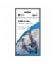 Przewód USB 2.0 wtyk A - wtyk A, 2m EMOS SD7002