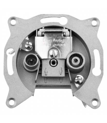 Gniazdo abonenckie przelotowe EU3503J EMOS J0200J