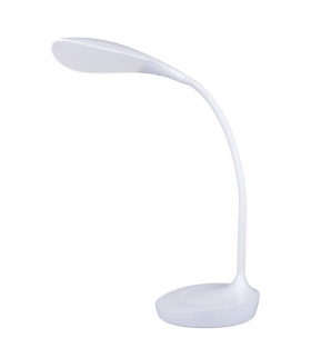 Lampa biurkowa LED DEL1321 USB biała z portem USB EMOS Z7596W