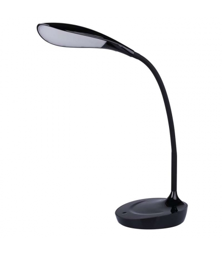 Lampa biurkowa LED DEL1321 USB czarna z portem USB EMOS Z7596B