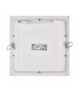 Panel LED wpuszczany kwadratowy 18W IP20 neutralna biel EMOS Lighting ZD2142