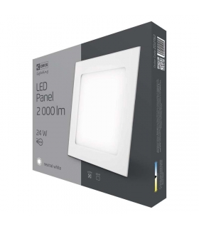 Panel LED wpuszczany kwadratowy 24W IP20 neutralna biel EMOS Lighting ZD2152