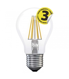 Żarówka LED Filament A60 6W E27 ciepła biel EMOS Z74220