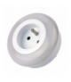 Lampka nocna LED do gniazdka 230V z czujnikiem, 3× LED EMOS Lighting P3307