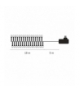 Lampki choinkowe Classic 180 LED 18m multikolor, ziel. przew., IP44, timer EMOS Lighting D4AM04