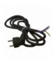 Przewód przyłączeniowy PVC 3×1,5mm, 5m czarny EMOS S18325