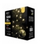Lampki choinkowe Classic 500 LED 50m ciepła biel, zielony przewód, IP44, timer EMOS Lighting D4AW06