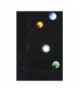 Lampki choinkowe 80 LED cherry 8m, multokolor, zielony przewód, IP44, timer EMOS Lighting D5AM02
