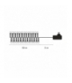 Lampki choinkowe Classic 500 LED 50m multikolor, ziel. przewód, IP44, timer EMOS Lighting D4AM06