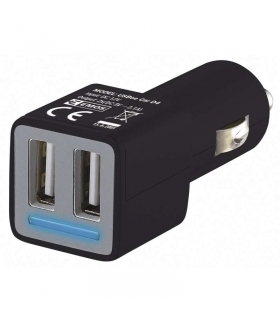 Zasilacz samochodowy 2x USB 4.8A max EMOS V0224