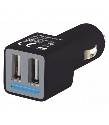 Zasilacz samochodowy 2x USB 4.8A max EMOS V0224