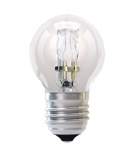 Żarówka halogenowa Eco mini globe 18W E27 ciepła biel EMOS ZE1001