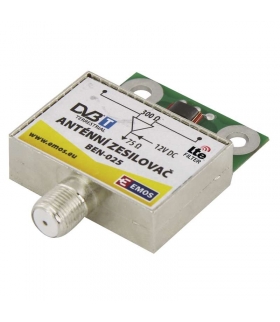 Wzmacniacz antenowy 25 dB VHF/UHF EMOS J5802