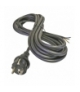 Przewód przyłączeniowy guma 3×1,0mm, 5m czarny EMOS S03150