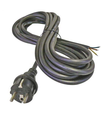 Przewód przyłączeniowy guma 3×2,5mm, 5m czarny EMOS S03450