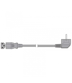 Przewód zasilający do PC PVC 3×0,75mm, 1,5m czarny EMOS S11370