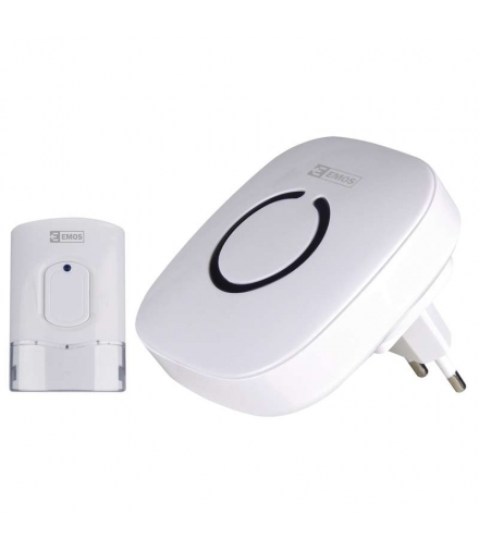 Dzwonek bezprzewodowy AC P5718 biały EMOS P5718W