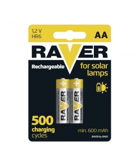 Akumulator NiMH Raver Solar AA (R6) blister 2 Raver B7426