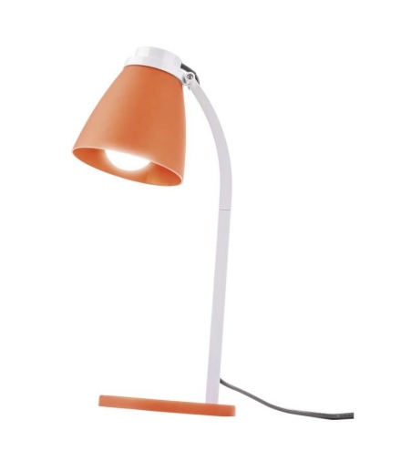 Lampa biurkowa Lolli z żarówką LED 6W E14 pomarańczowa EMOS Z7597O