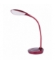 Lampa biurkowa LED DEL1321 USB czerwona z portem USB EMOS Z7596R