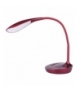 Lampa biurkowa LED DEL1321 USB czerwona z portem USB EMOS Z7596R