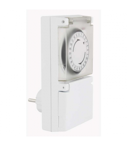 Mechaniczny programator czasowy IP44 zewnętrzny EMOS P5505