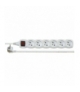 Przedłużacz 5 m / 6 gniazd / z wyłącznikiem / biały / PVC / 1 mm2 EMOS P1615