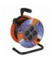Przedłużacz bębnowy 15 m / 4 gniazda / czerwony / PVC / 230 V / 1 mm2 EMOS P194151