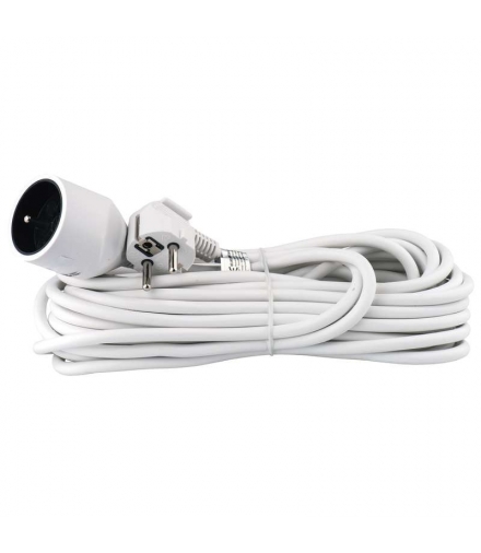 Przedłużacz 10 m / 1 gniazdo / biały / PVC / 1 mm2 EMOS P0110