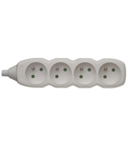 Gniazdo wtykowe 4x EMOS P0400
