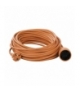 Przedłużacz 20 m / 1 gniazdo / pomarańczowy / PVC / 230 V / 1 mm2 EMOS P01320