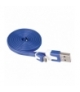 Przewód USB 2.0 wtyk A - wtyk micro B, 1m, niebieski EMOS SM7001B