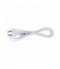 Przewód przyłączeniowy PVC 2×0,75mm, 3m biały EMOS S15273