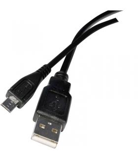 Przewód USB 2.0 wtyk A - wtyk micro B, 2m EMOS SD7402