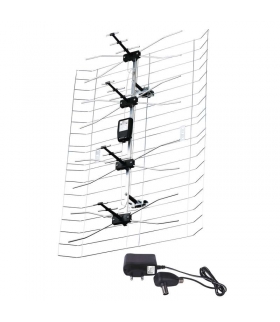 Antena zewnętrzna EM-030, 0–100 km, DVB-T2, DAB, filtr LTE/4G EMOS J0666