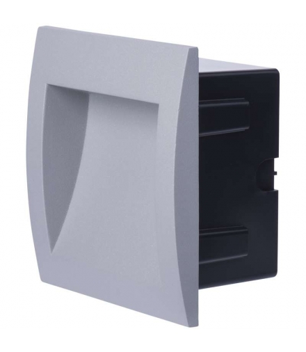 Orientacyjna oprawa LED, do wbudowania, kwadrat 3W WW IP65 EMOS ZC0107