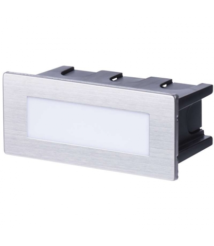 Orientacyjna oprawa LED AMAL, do wbudowania,prostokąt 1,5W WWIP65 EMOS Lighting ZC0108