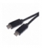 Kabel USB 3.1, wtyk C - C, szybkie ładowanie, transmisja danych, 1 m, czarny EMOS SM7022BL