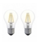 Żarówka LED Filament A60 6,7W E27 ciepła biel 2PK EMOS Z74260.2