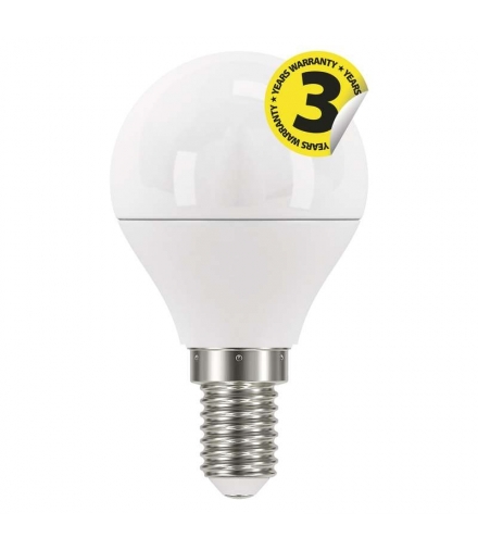 Żarówka LED Classic mini globe 5W E14 ciepła biel EMOS Lighting ZQ1220
