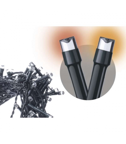 Lampki choinkowe 120 LED świetliki 12m IP44 VNT, timer EMOS ZY1907T