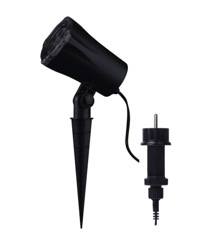 Projektor LED śnieżynki białe, IP44 EMOS Lighting DCPC02