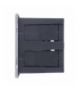 Orientacyjna oprawa LED AMAL, do wbudowania, kwadrat 1,5W NW IP65 EMOS ZC0111