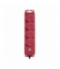 Przedłużacz 3 m / 4 gniazda / z wyłącznikiem / czarno-czerwony / guma-neopren / 1,5 mm2 EMOS P14131